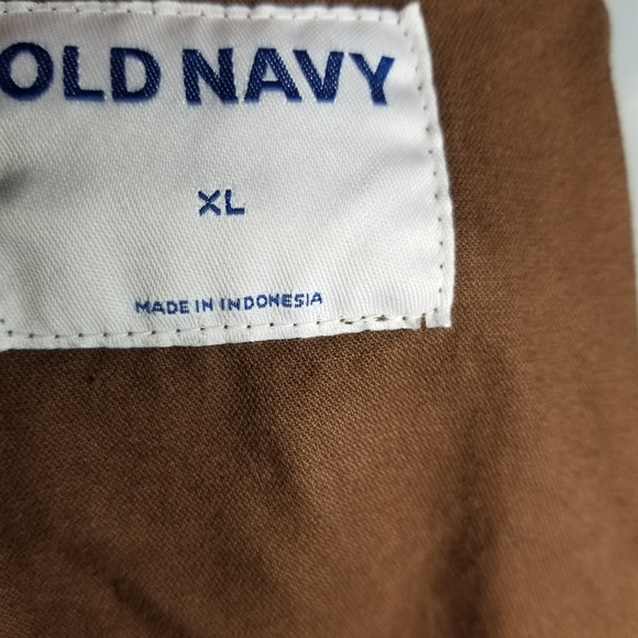 Old Navy Cinched Waist Utility Jacket Canyon Brown - Picture 11 of 16